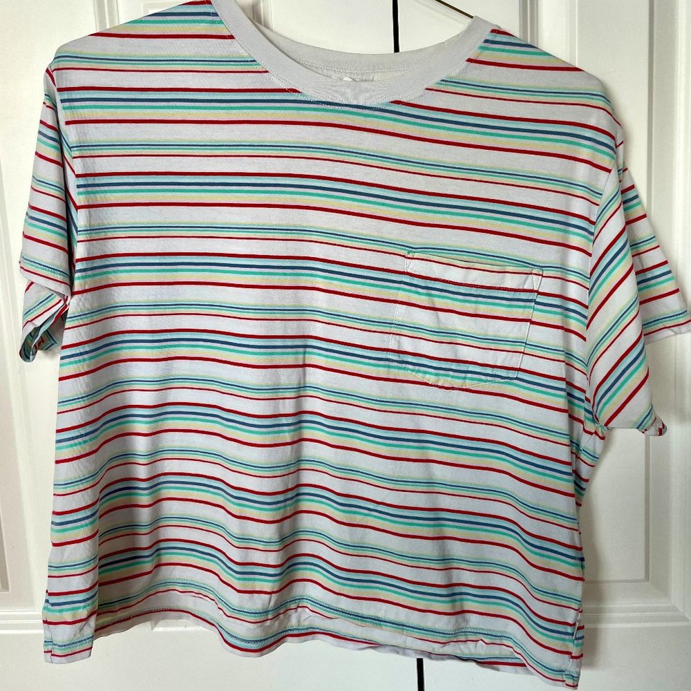 Levi's Rainbow Striped T-Shirt